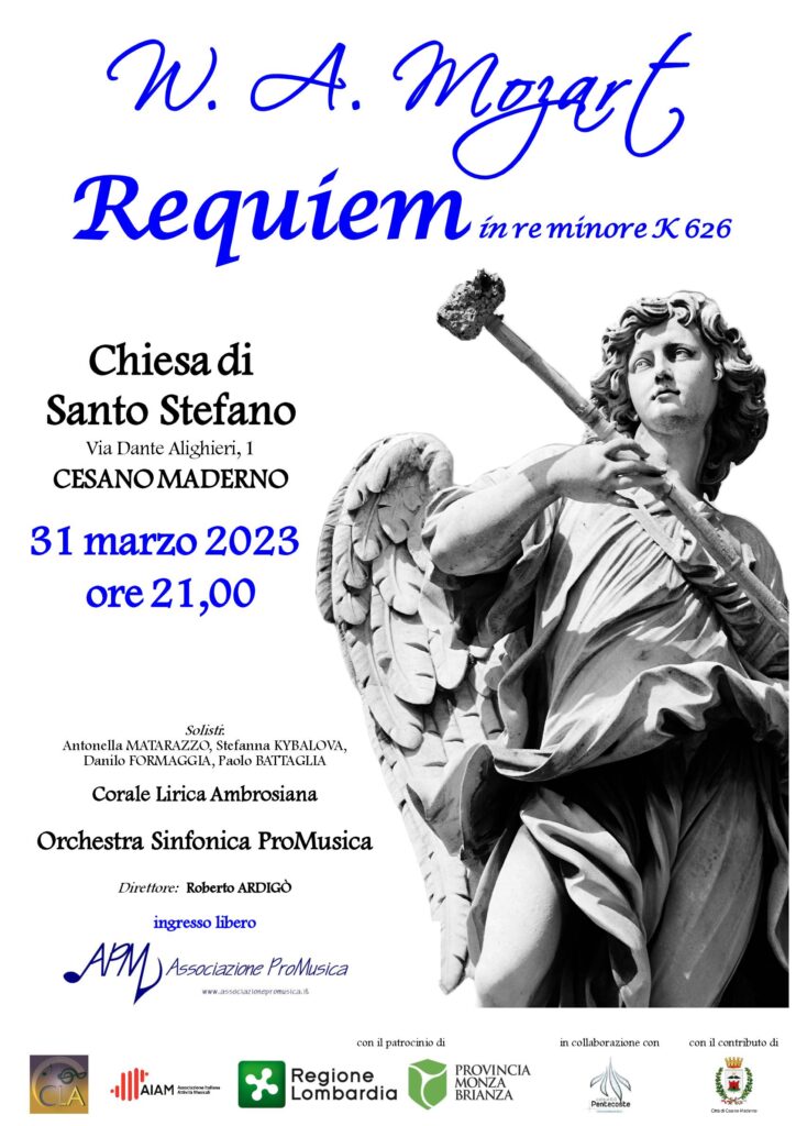 Requiem Di Mozart Corale Lirica Ambrosiana
